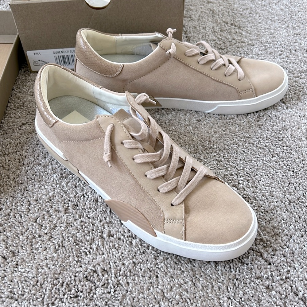 Dolce Vita Zina Shoes Brand New Color Dune Milton Suede Size 9.5